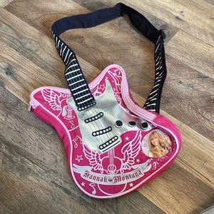 Y2K Hannah Montana Pink Guitar Purse/Bag
